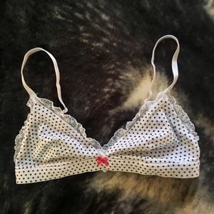 Adorable VS triangle bralette